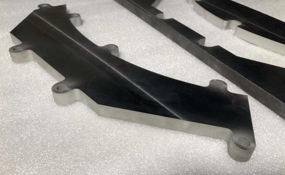30mm SS316 waterjet cutting