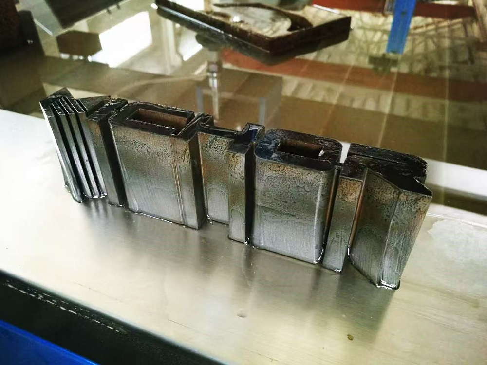 3D 5 axis waterjet metal cutting